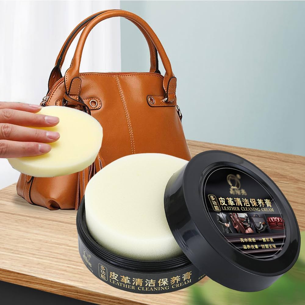 Leather cleaning care cream (Pack of 2)