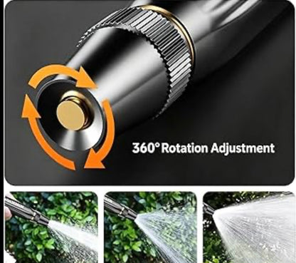 Portable High Pressure Washing Water Nozzle with 3 attachments